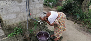 スリランカ水プロジェクト（第3弾）が完成、給水開始